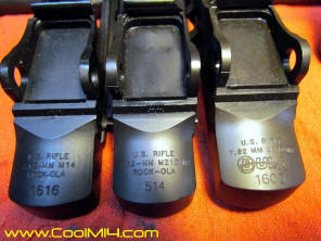 Rock-Ola and Bula Receiver Stubs