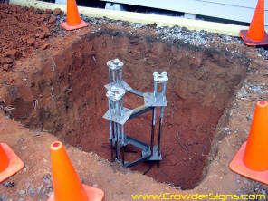 Tower Support for Footing