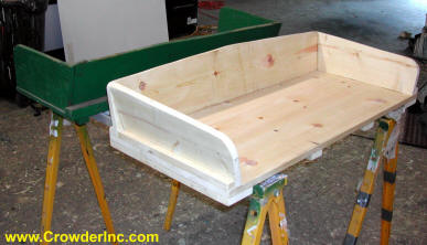 Reproducing Factory Correct Farm Wagon Seat