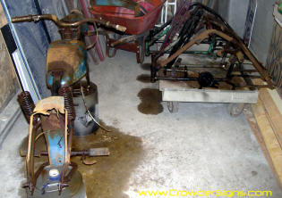 Harley Hummer parts Room