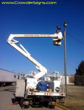 Maintaining Parking Lot Lighting